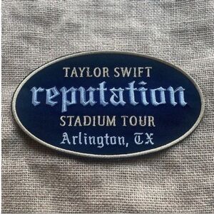 Collectors Patch Taylor Swift Patch Reputation
 Arlington Texas New Rare